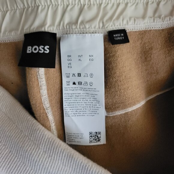 Boss Hugo Boss Wool Cotton Blend Cream Joggers Pants - Picture 11 of 16